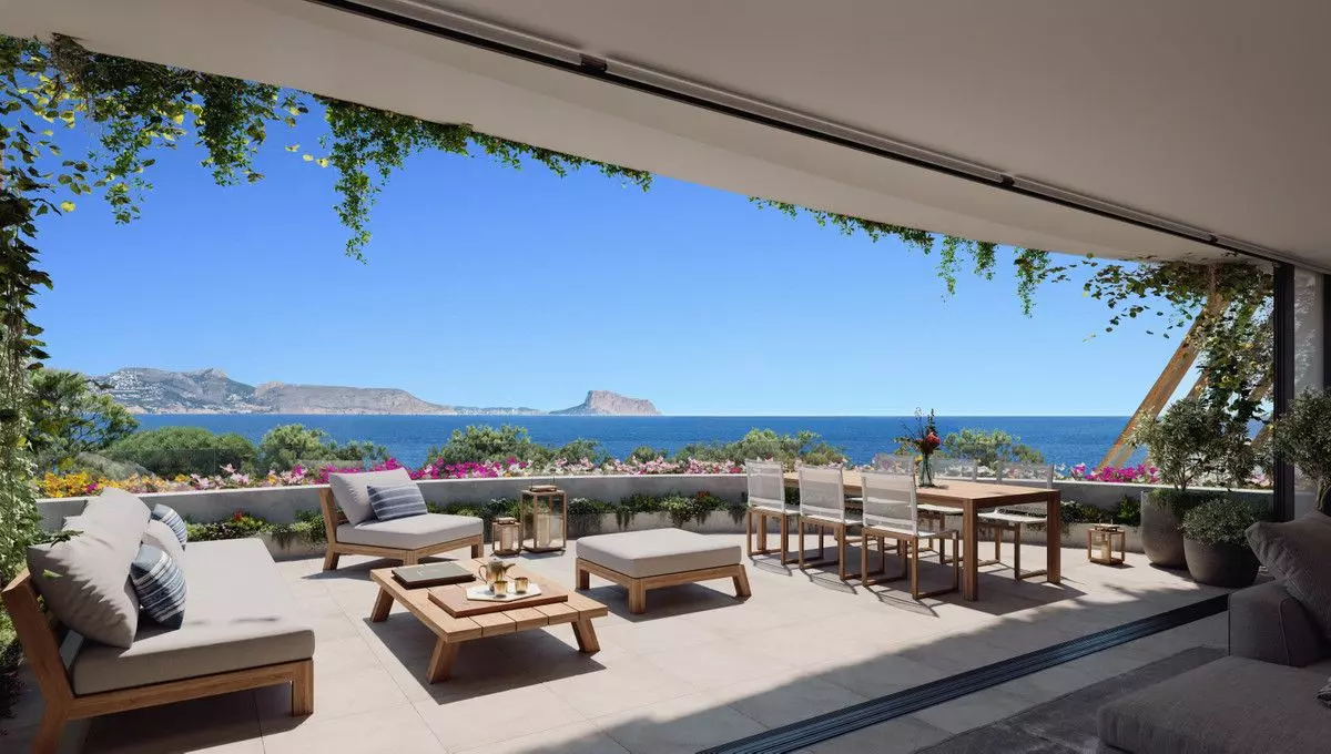 Apartment Of 87 M² With Sea Views In Alfaz Del Pi