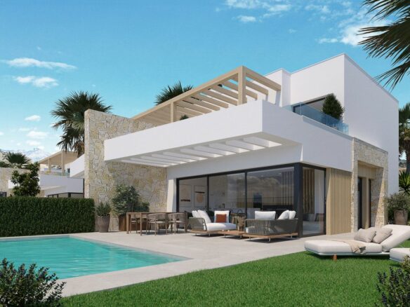 3-bedroom Villa In Aspe Pedanias, Spain (155 M²)