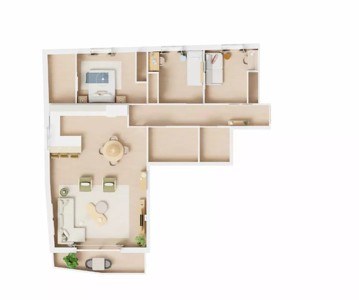 Apartment Of 112 M² In Ojen, Spain
