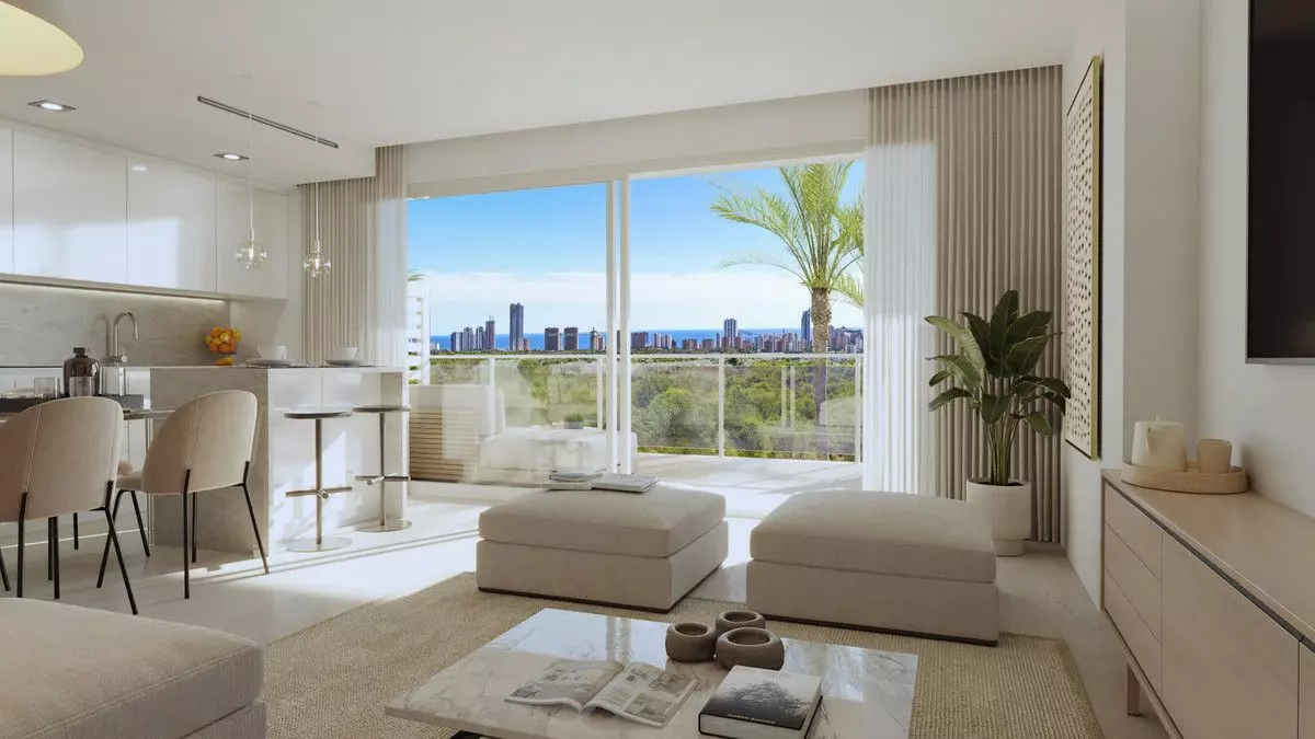 Apartment Of 64 M² With Sea Views In Finestrat, Spain