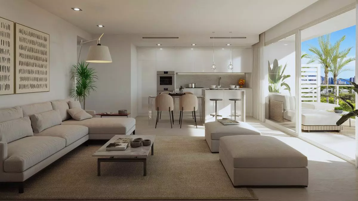 Apartment Of 64 M² With Sea Views In Finestrat, Spain
