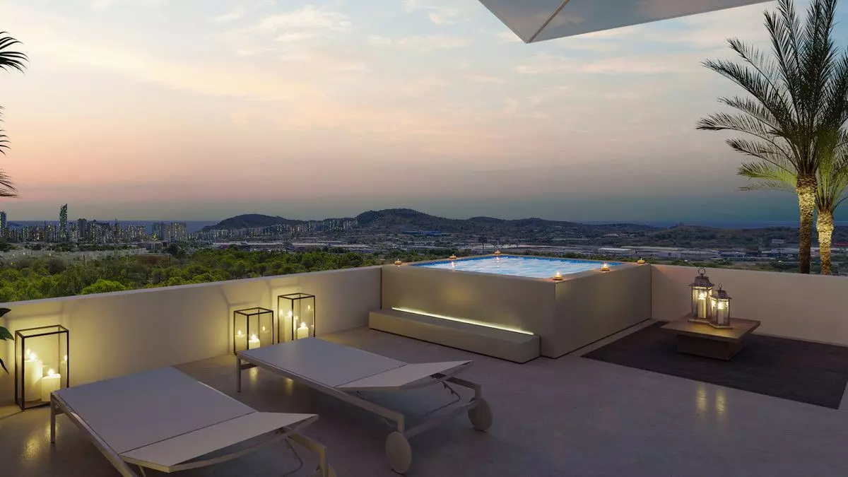 Apartment Of 64 M² With Sea Views In Finestrat, Spain