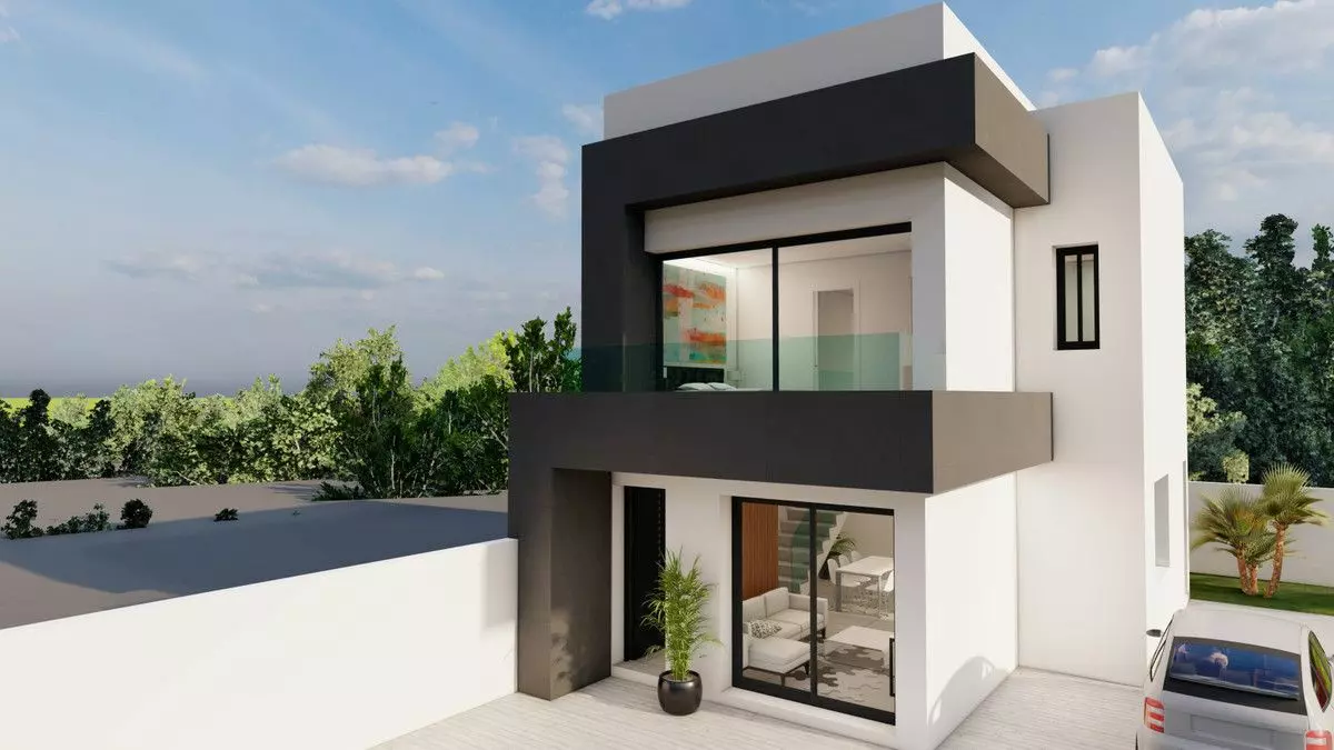 Villa Of 134 M² With Mediter Real Estate In Almoradi, Spain