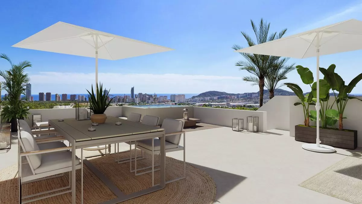 Apartment Of 64 M² With Sea Views In Finestrat, Spain