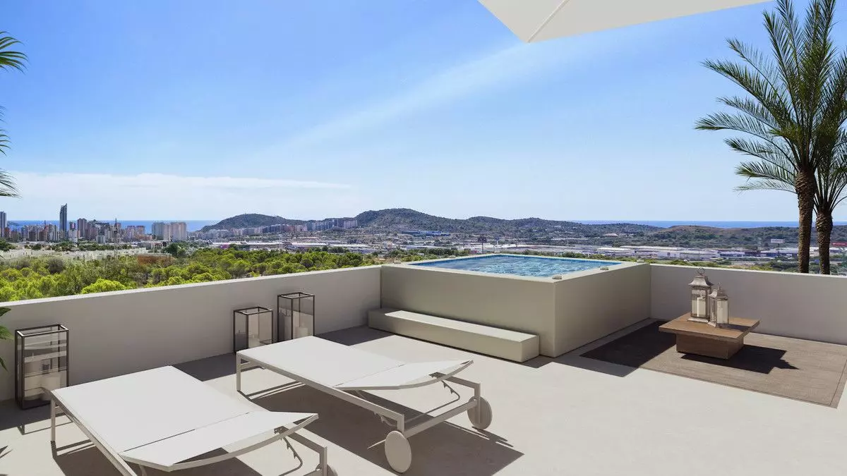 Apartment Of 64 M² With Sea Views In Finestrat, Spain