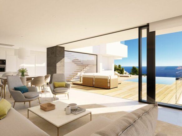 Villa Of 193 M² With Mediterranean Sea Views In Benitachell, Spain