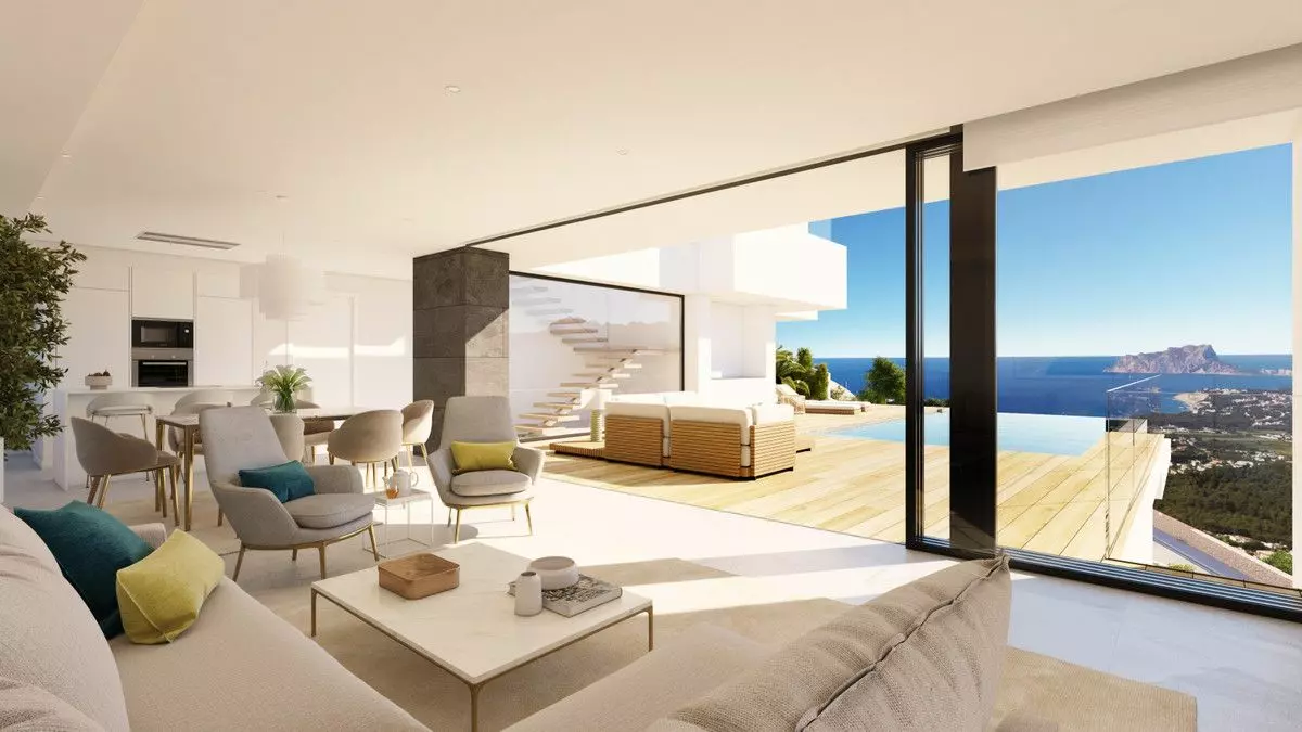Villa Of 193 M² With Mediterranean Sea Views In Benitachell, Spain