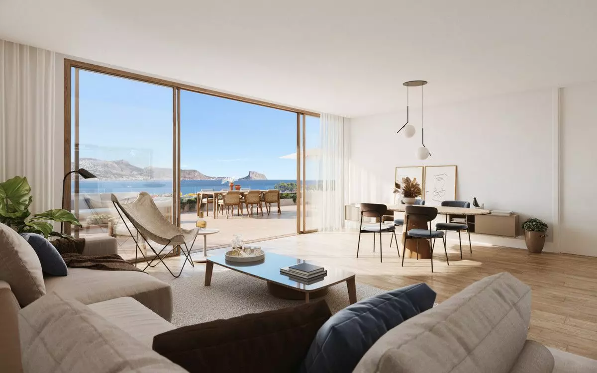 Apartment Of 87 M² With Sea Views In Alfaz Del Pi