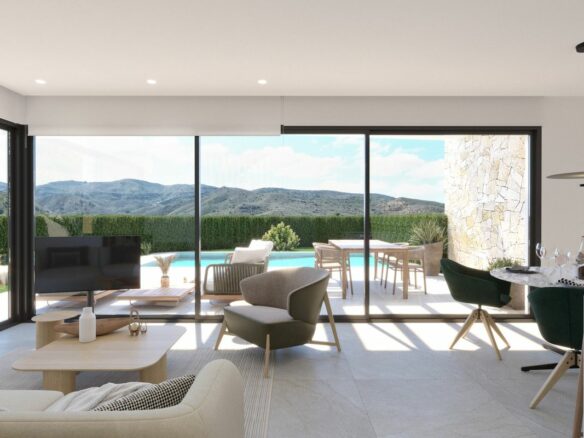 3-bedroom Villa In Aspe Pedanias, Spain (155 M²)