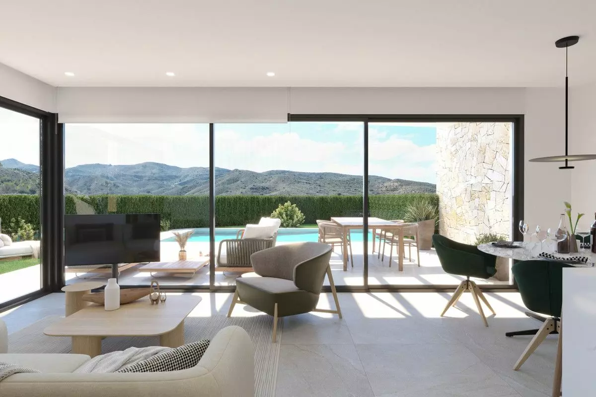 3-bedroom Villa In Aspe Pedanias, Spain (155 M²)