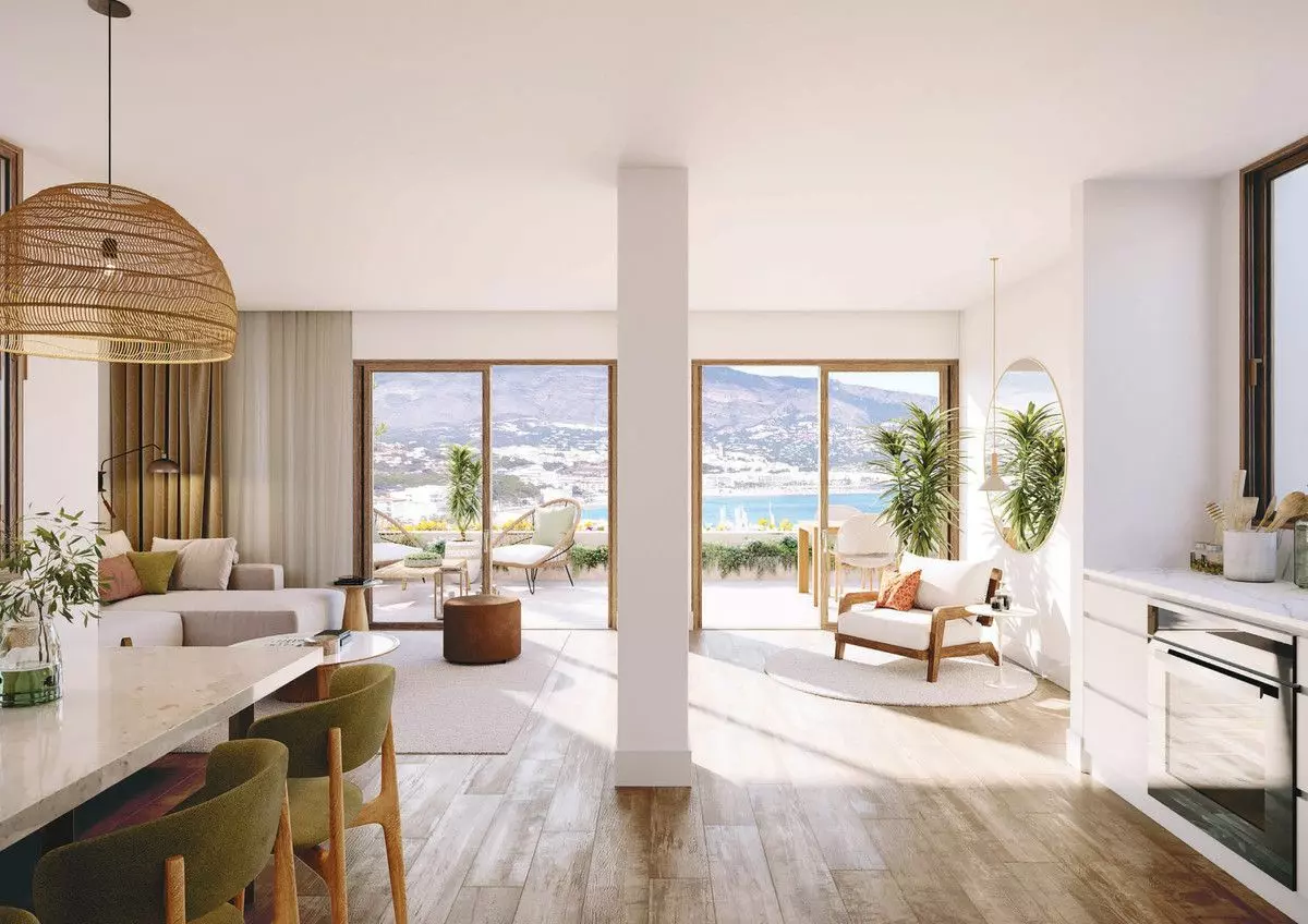 Apartment Of 87 M² With Sea Views In Alfaz Del Pi
