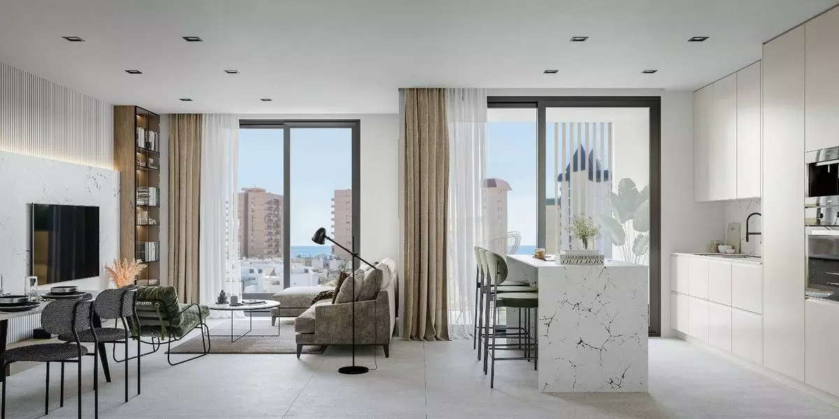 Apartment Of 97 M² With Sea View In Fuengirola
