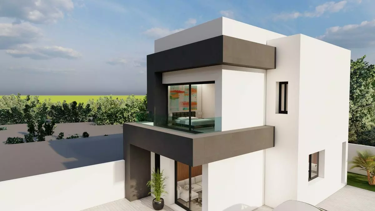 Villa Of 134 M² With Mediter Real Estate In Almoradi, Spain