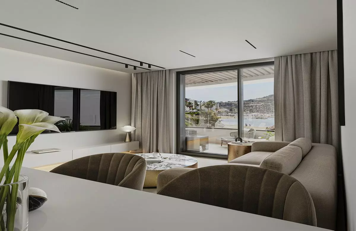 Apartment Of 91 M² With Sea View In Calpe, Spain
