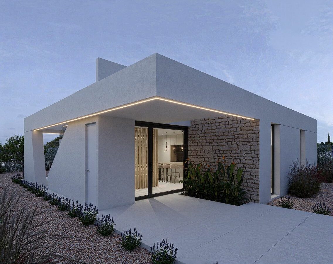 Villa Of 111 M² In Fuente Álamo De Murcia, Spain