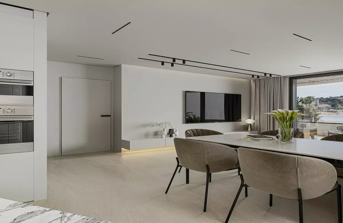 Apartment Of 91 M² With Sea View In Calpe, Spain