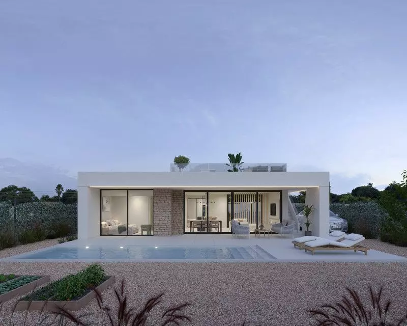 Villa Of 111 M² In Fuente Álamo De Murcia, Spain