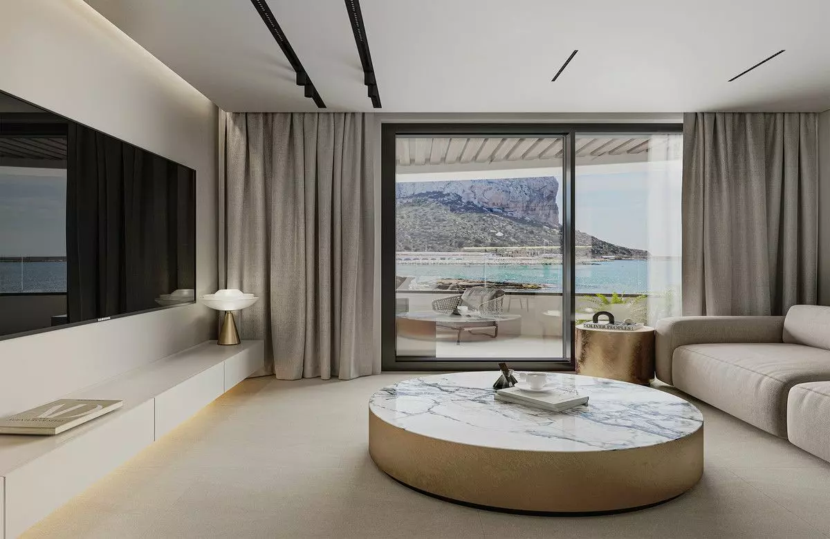Apartment Of 91 M² With Sea View In Calpe, Spain