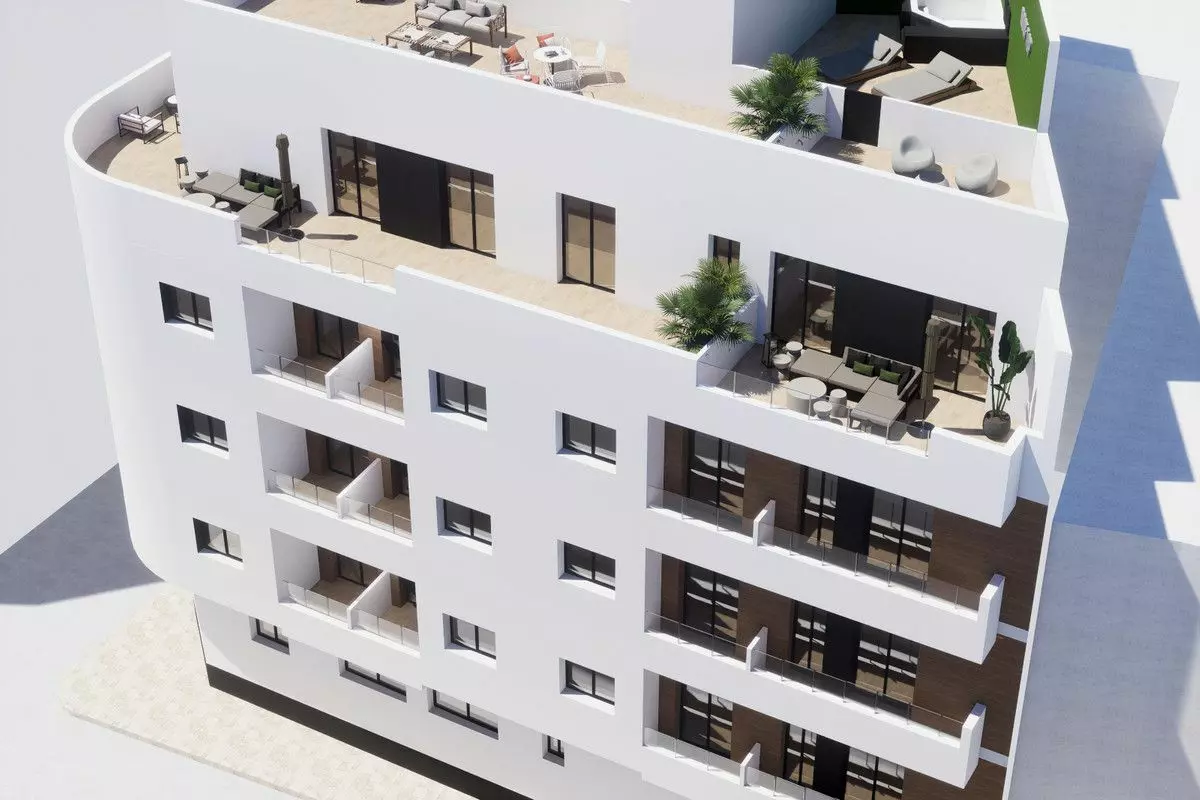 2-bedroom Apartment In Torrevieja, Spain (54 M²)
