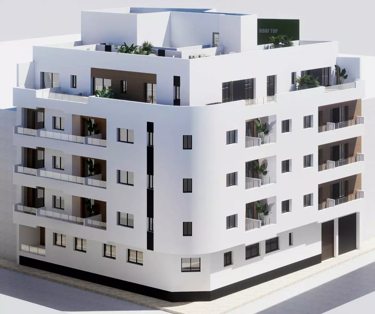 2-bedroom Apartment In Torrevieja, Spain (54 M²)