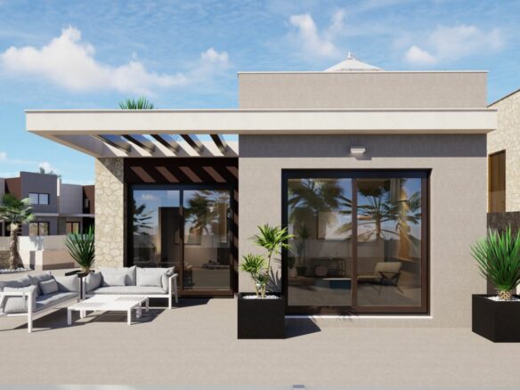 Villa Of 118 M² With Sea Views In Rojales