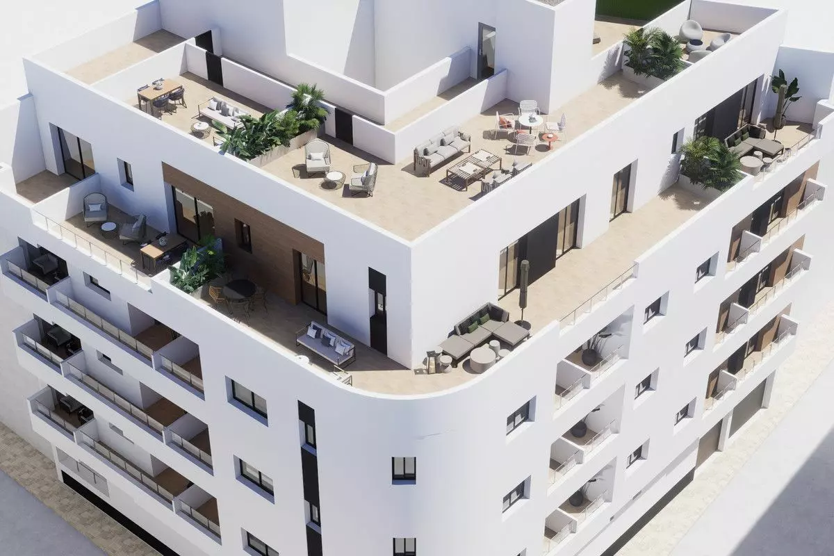 2-bedroom Apartment In Torrevieja, Spain (54 M²)