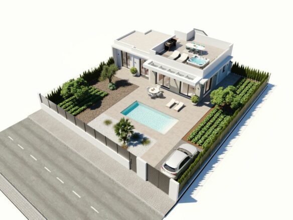 Villa Of 156 M² In Fuente Alamo De Murcia, Spain