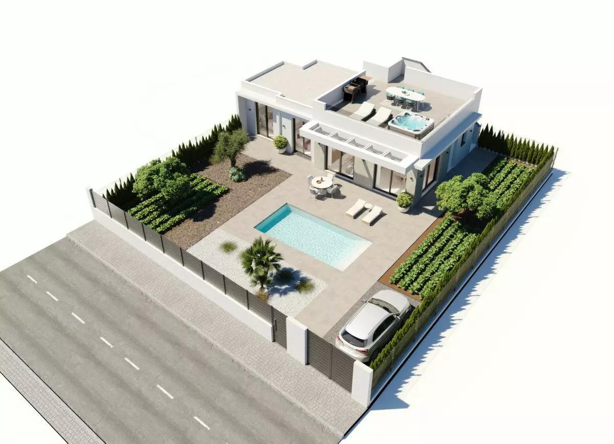 Villa Of 156 M² In Fuente Alamo De Murcia, Spain
