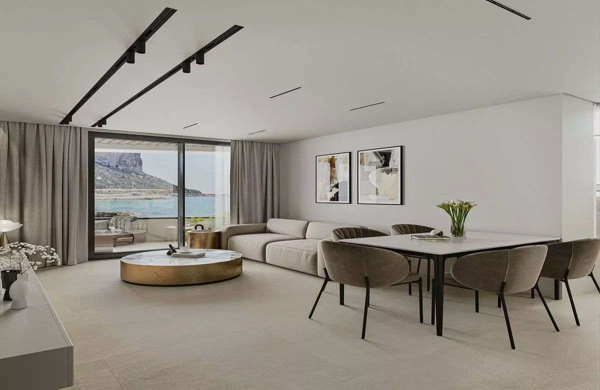 Apartment Of 91 M² With Sea View In Calpe, Spain