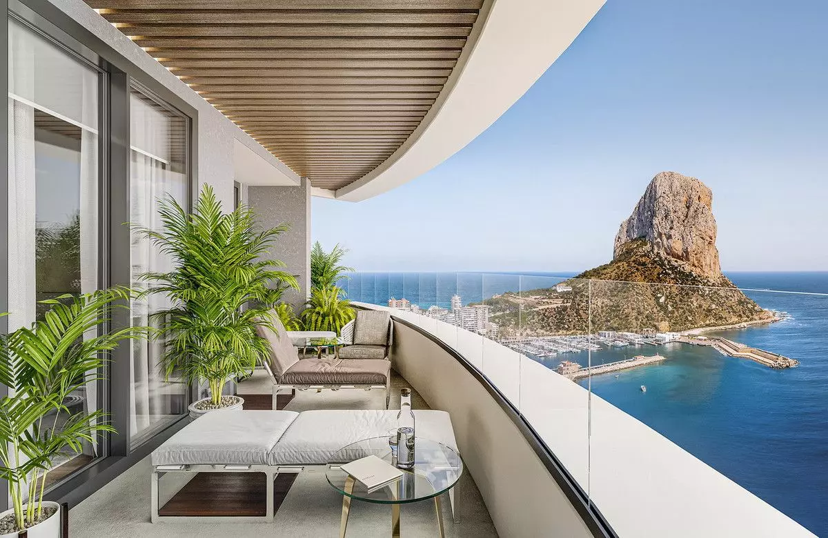 Apartment Of 91 M² With Sea View In Calpe, Spain