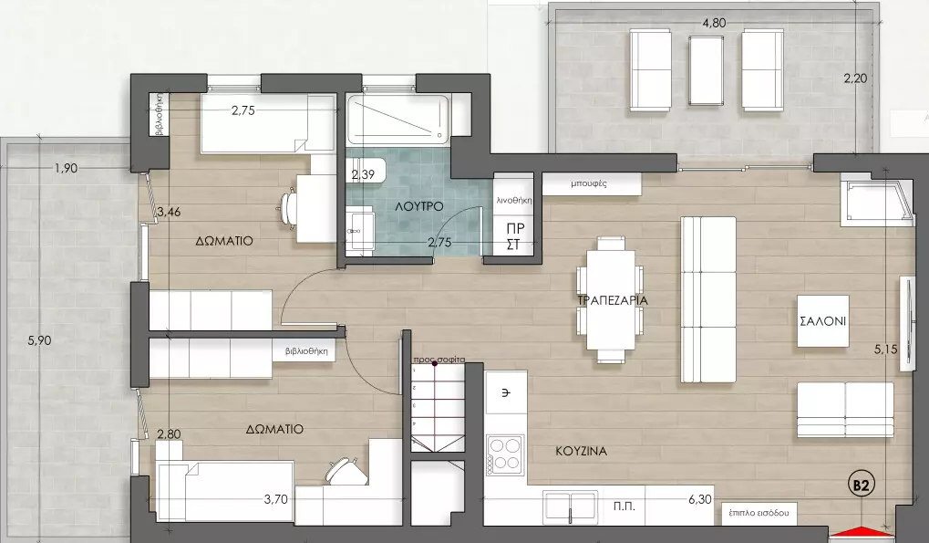 For Sale Maisonette 132 M² In The Suburbs Of Thessaloniki