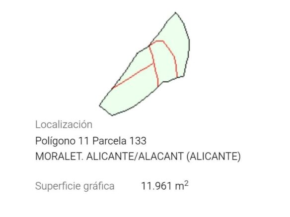 Plot In San Vicente Del Raspeig, Spain (23.851 M² Plot)