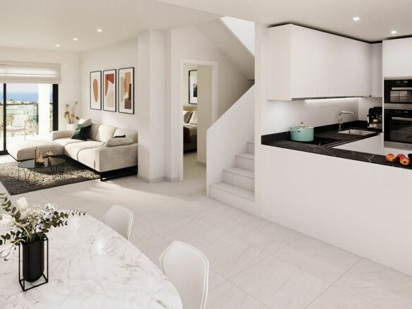 3-bedroom Penthouse In Torrevieja, Spain (96 M²)