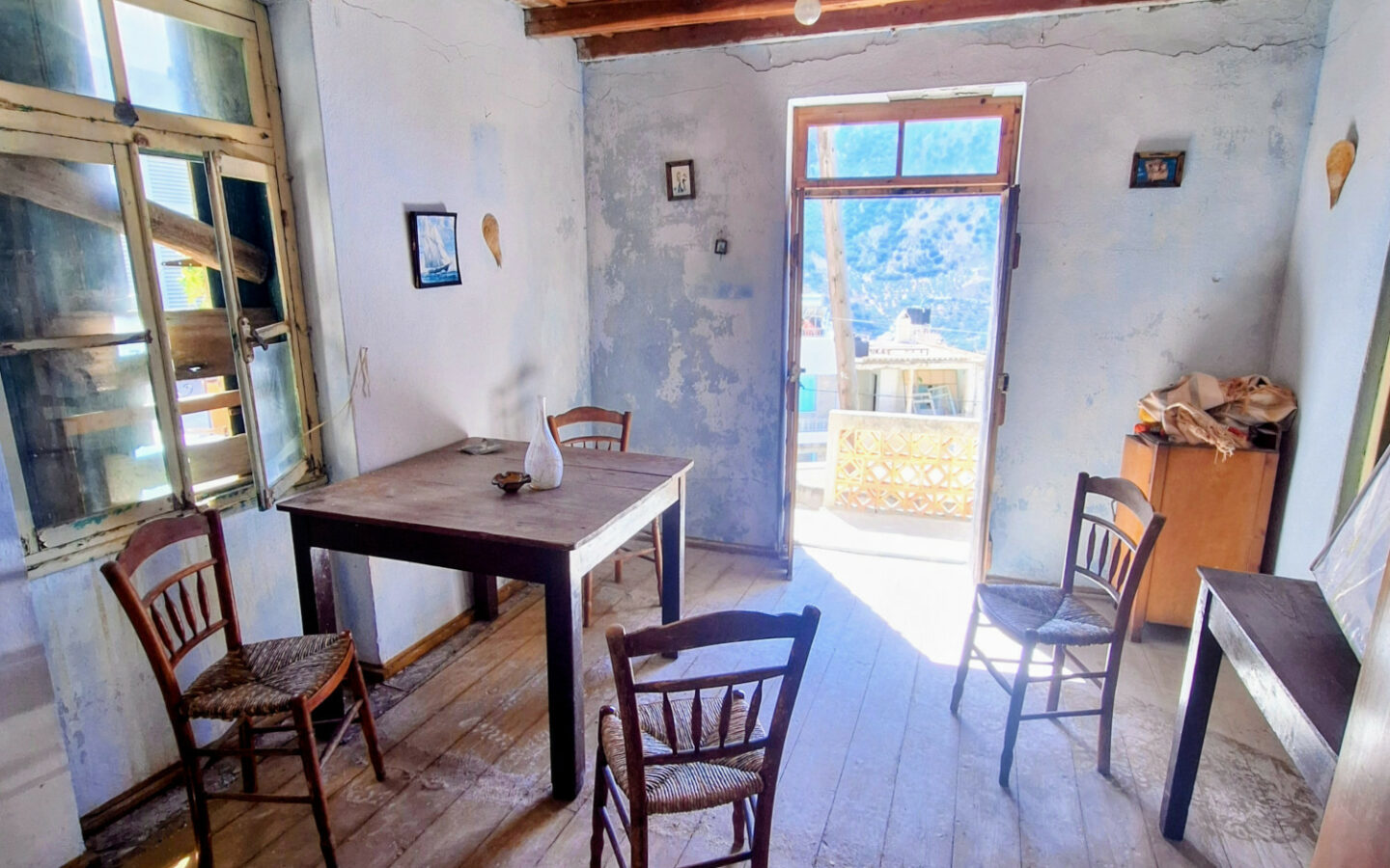 Traditional Two-storey Stone House Of 150 M² In Vrahasi, Lasithi