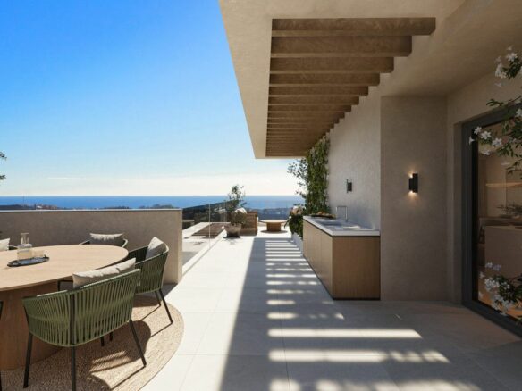 Apartment Of 47 M² With Mediterranean Sea Views In Mijas, Spain