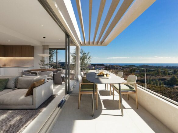 Apartment Of 47 M² With Mediterranean Sea Views In Mijas, Spain