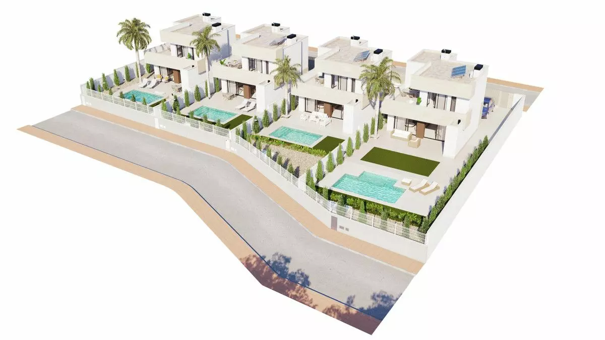 Villa Of 147 M² In Santiago De La Ribera, Spain