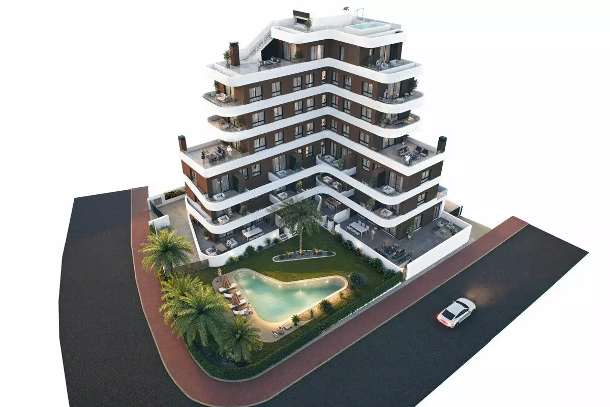 Apartment Of 55 M² In Guardamar Del Segura