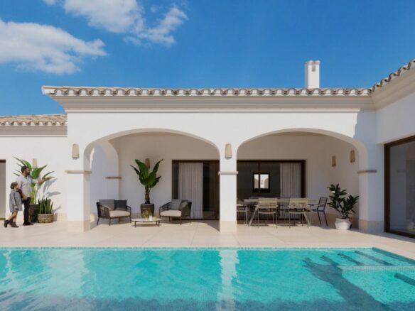 Villa Of 160 M² With Sea Views In Lo Pagan, Spain