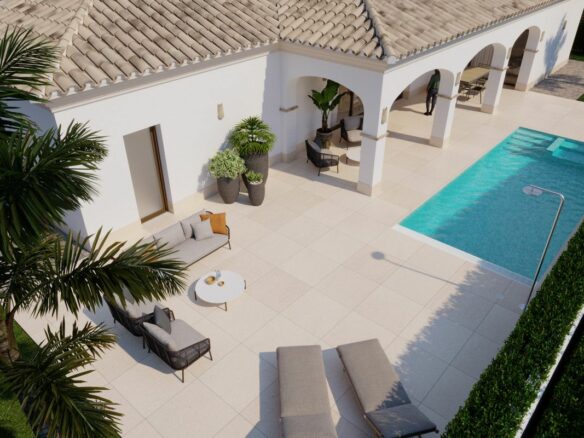 Villa Of 160 M² With Sea Views In Lo Pagan, Spain