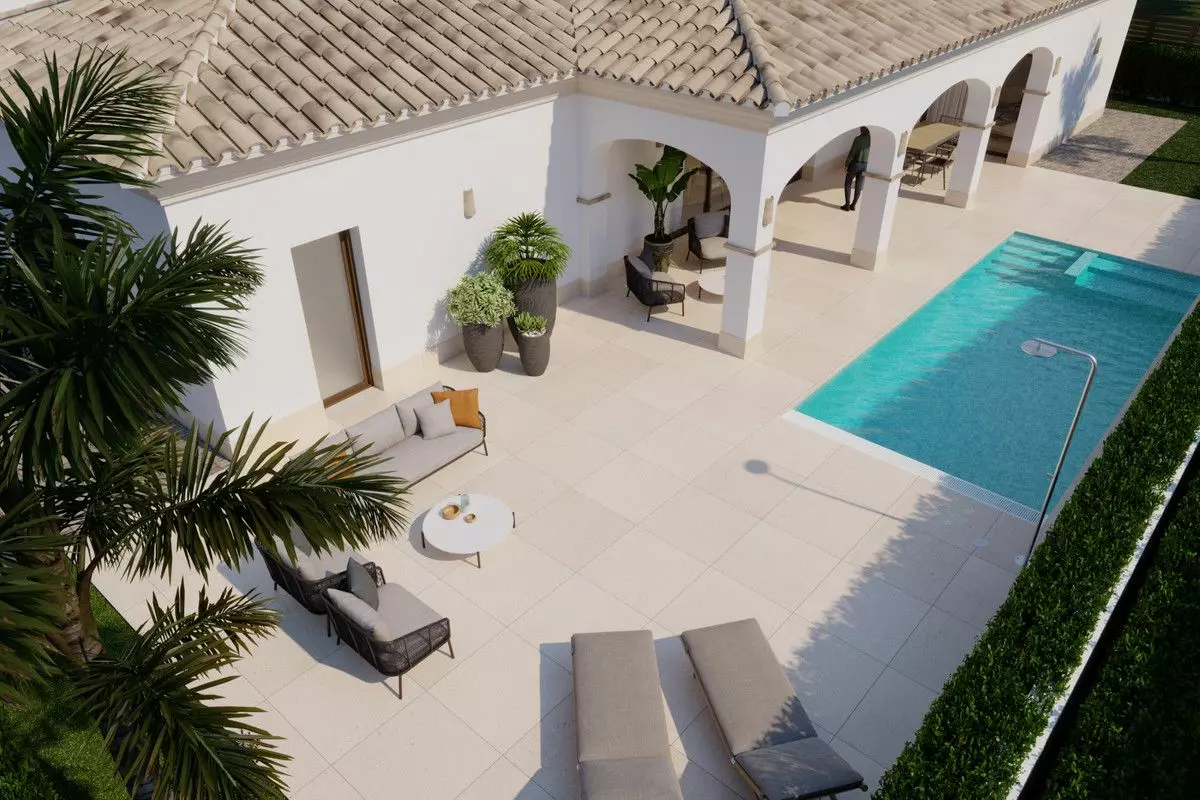 Villa Of 160 M² With Sea Views In Lo Pagan, Spain