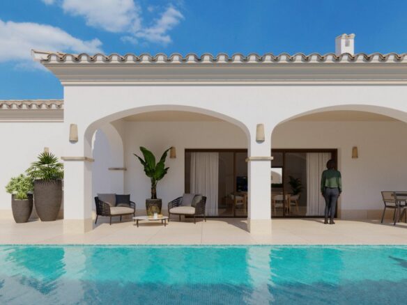 Villa Of 160 M² With Sea Views In Lo Pagan, Spain