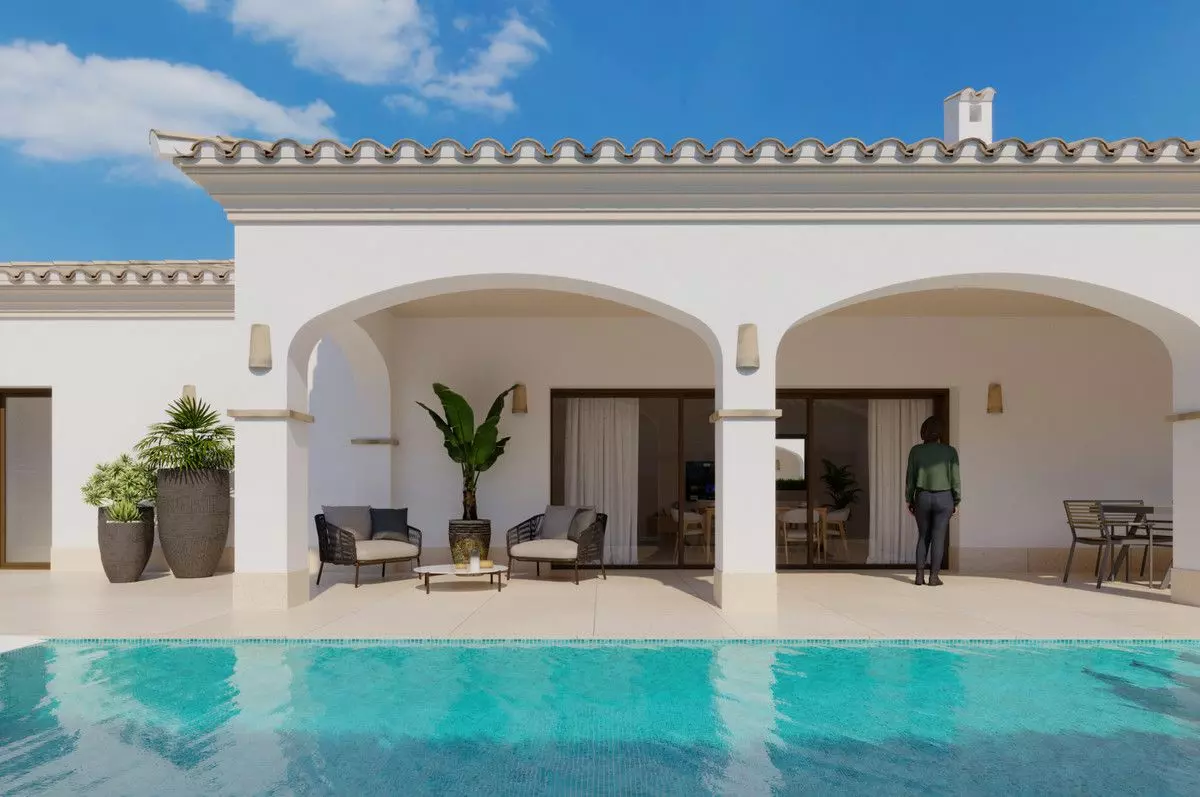 Villa Of 160 M² With Sea Views In Lo Pagan, Spain
