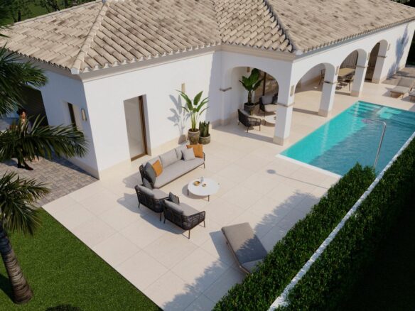 Villa Of 160 M² With Sea Views In Lo Pagan, Spain