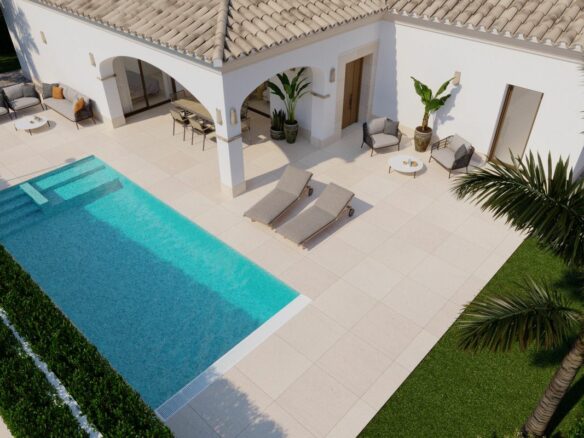 Villa Of 160 M² With Sea Views In Lo Pagan, Spain
