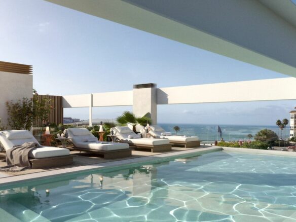 Apartment Of 78 M² With Sea Views In Estepona, Spain