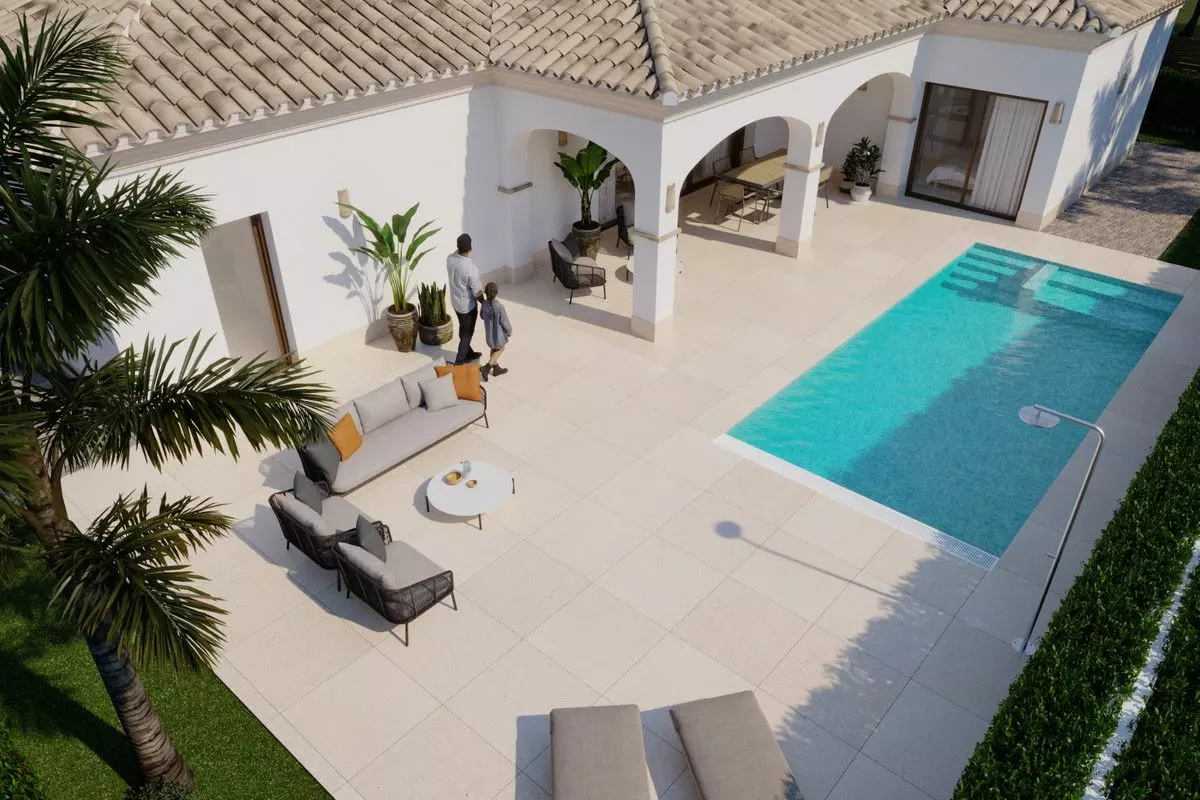 Villa Of 160 M² With Sea Views In Lo Pagan, Spain