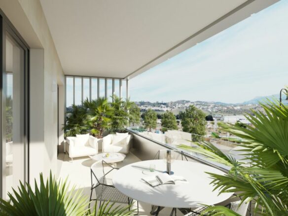 Apartment Of 91 M² In Mijas, Spain