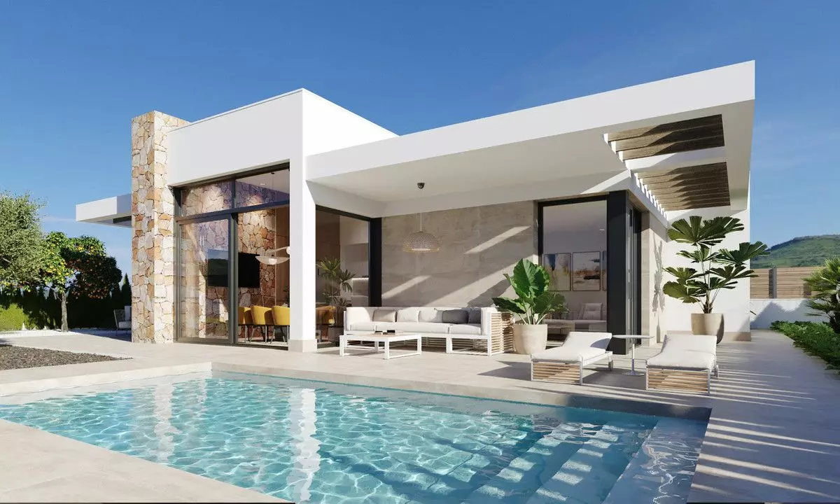 Villa Of 115 M² With A Garden In Fuente Alamo De Murcia