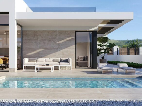 Villa Of 115 M² With A Garden In Fuente Alamo De Murcia